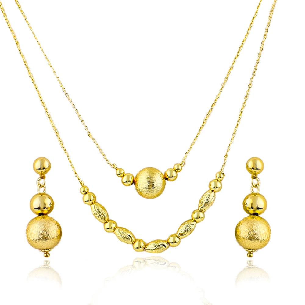 Tidal Vibes charm-necklace-earring-set-for-women-delicate-jewelry