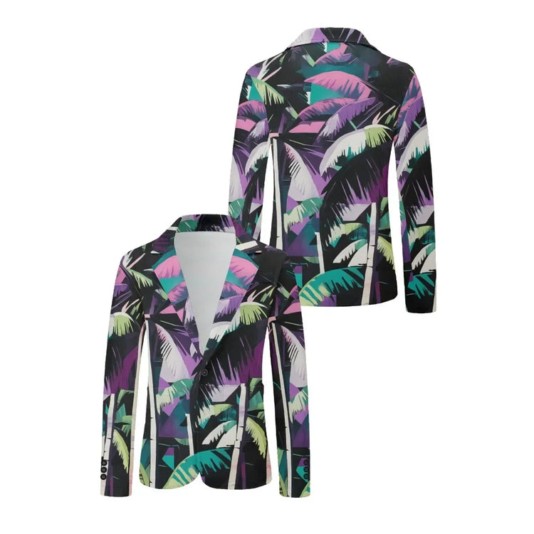 Tidal Vibes colorful-paisley-handsome-suit-classic-floral-one-buttons