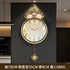 Tidal Vibes nordic-round-wall-clocks-modern-luxury-living-room