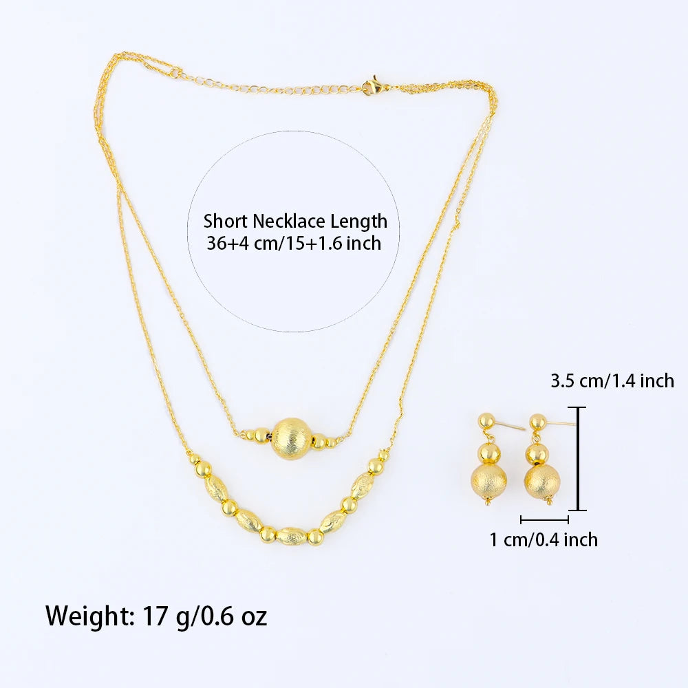 Tidal Vibes charm-necklace-earring-set-for-women-delicate-jewelry