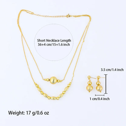 Tidal Vibes charm-necklace-earring-set-for-women-delicate-jewelry