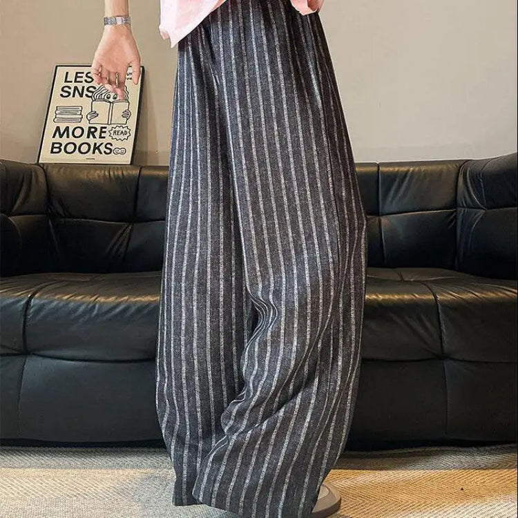 Tidal Vibes high-waisted-straight-leg-wide-trousers-for-men