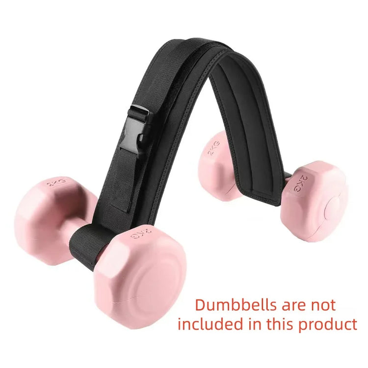 Tidal Vibes adjustable-hip-thrust-weight-belt-for-dumbbells-kettlebells-and-plates