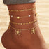 Tidal Vibes 18K Gold Plated Anklet Bracelet Women
