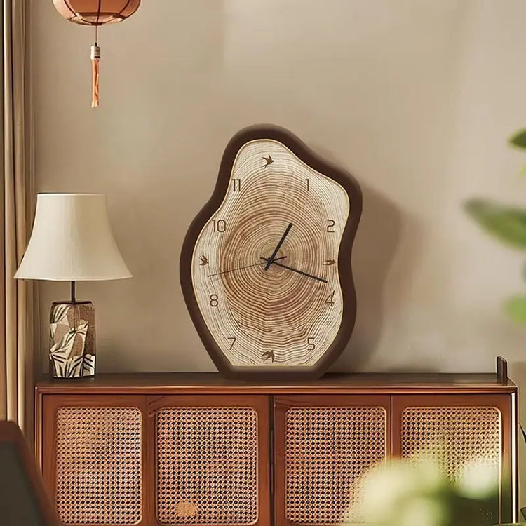 Tidal Vibes luxury-medieval-clocks-wooden-wall-clock-living-room-bedroom