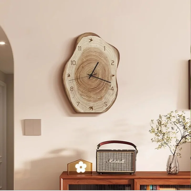 Tidal Vibes luxury-medieval-clocks-wooden-wall-clock-living-room-bedroom