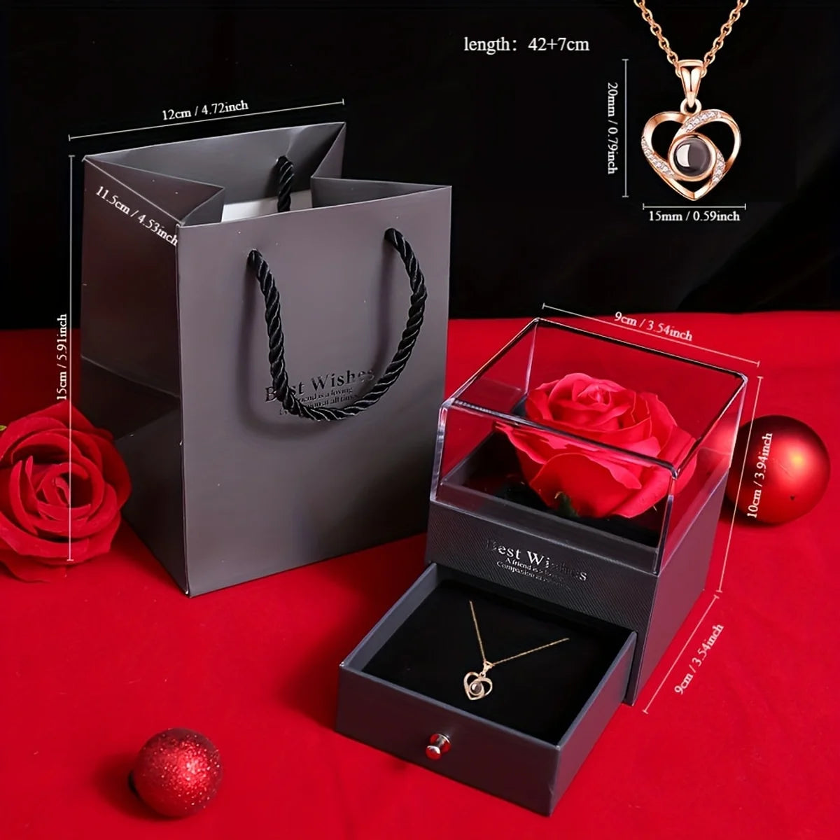 Tidal Vibes Necklace Gift Set Elegant Jewelry Women