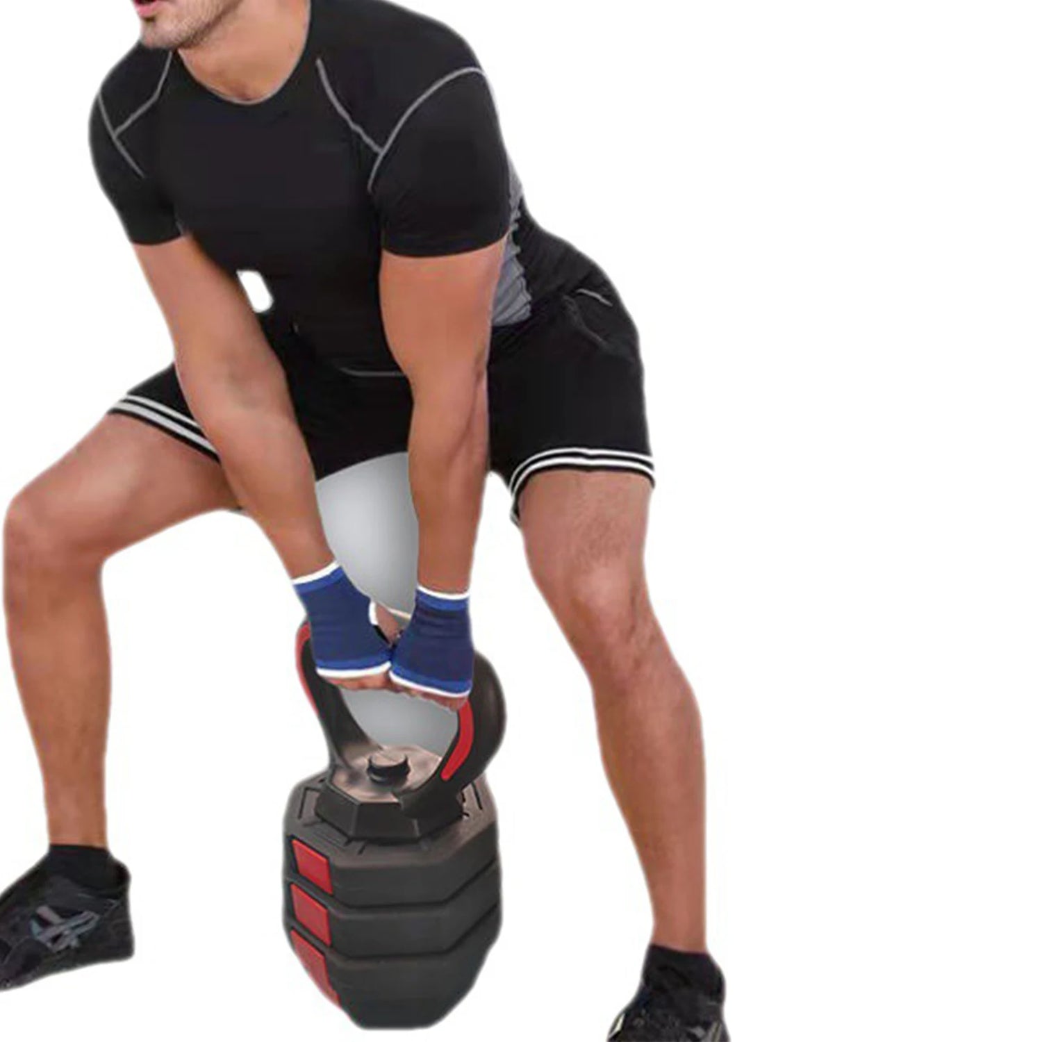 Tidal Vibes pesas-kettlebell-handle-base-multipurpose-dumbell-grips