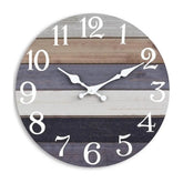 Tidal Vibes wooden-wall-clock-number-wall-clock-vintage-rustic-wood-wall-clock