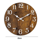 Tidal Vibes wooden-wall-clock-number-wall-clock-vintage-rustic-wood-wall-clock