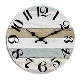 Tidal Vibes wooden-wall-clock-number-wall-clock-vintage-rustic-wood-wall-clock