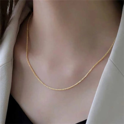 Tidal Vibes Irregular Stainless Steel Gold Color R
