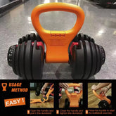 Tidal Vibes hot-sale-adjustable-portable-dumbbell-kettlebell-weight