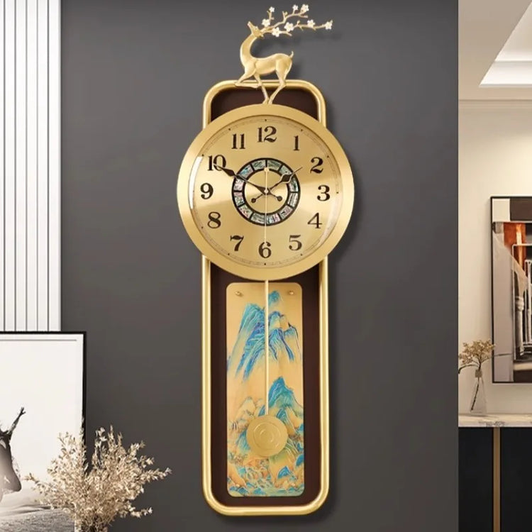 Tidal Vibes Minimalist Luxury Wall Clock Modern Decor