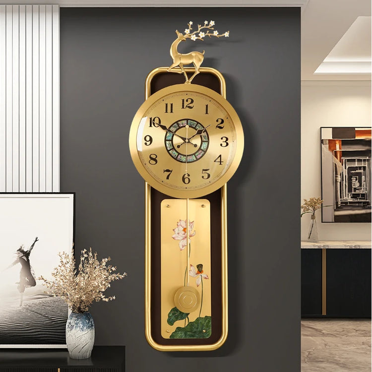 Tidal Vibes Minimalist Luxury Wall Clock Modern Decor