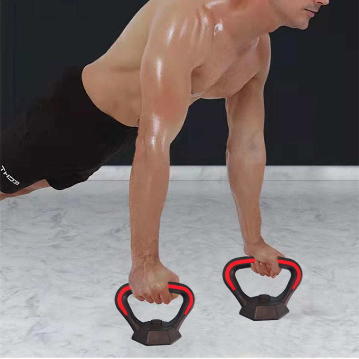 Tidal Vibes pesas-kettlebell-handle-base-multipurpose-dumbell-grips