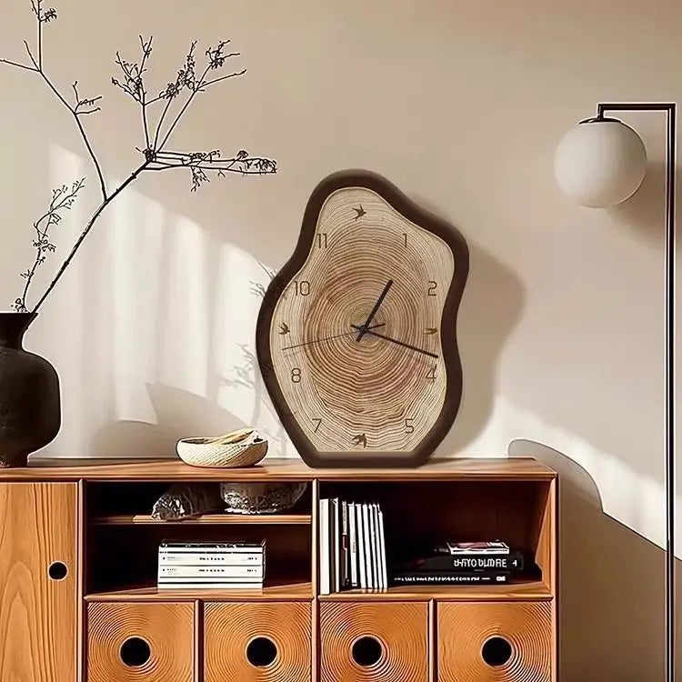 Tidal Vibes luxury-medieval-clocks-wooden-wall-clock-living-room-bedroom