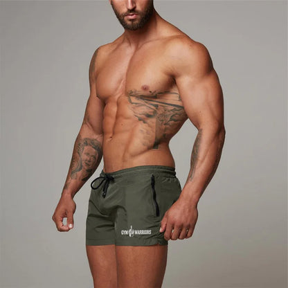 Summer Running Shorts Mens Training Marathon Quick Dry Fitness Gym Bodybuilding Sport Shorts with Pocket Jogger Dryfit Shorts