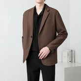Tidal Vibes brown-oversize-plus-big-size-jacket-for-men-long