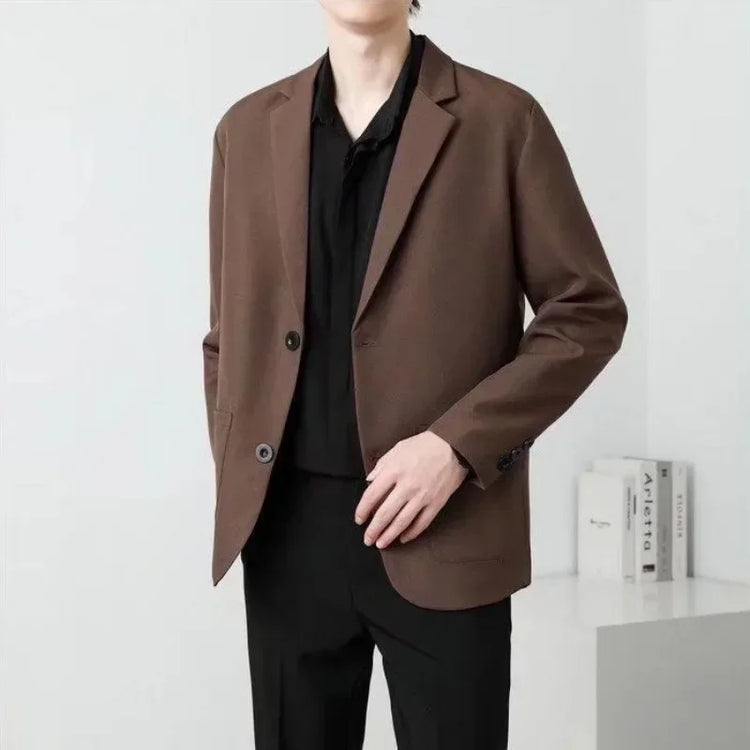 Tidal Vibes brown-oversize-plus-big-size-jacket-for-men-long