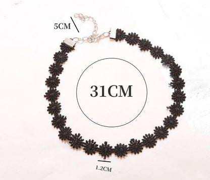 Tidal Vibes Bohemian Rivet Choker Necklace Fashionable