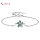 Tidal Vibes 925 Silver Cherry Blossom Necklace Earrings Bracelet