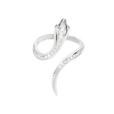 Tidal Vibes Gold Heart Stainless Steel Ring Women