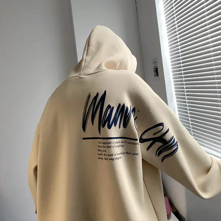 Tidal Vibes mens-oversized-hoodie-white-with-hat-5xl-hoodie