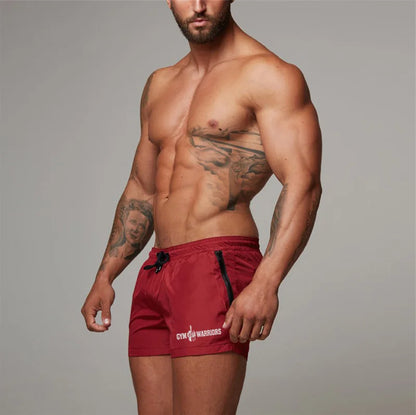 Summer Running Shorts Mens Training Marathon Quick Dry Fitness Gym Bodybuilding Sport Shorts with Pocket Jogger Dryfit Shorts