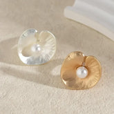 Tidal Vibes irregular-chunky-big-geometric-gold-silver-color-rings-for-women-