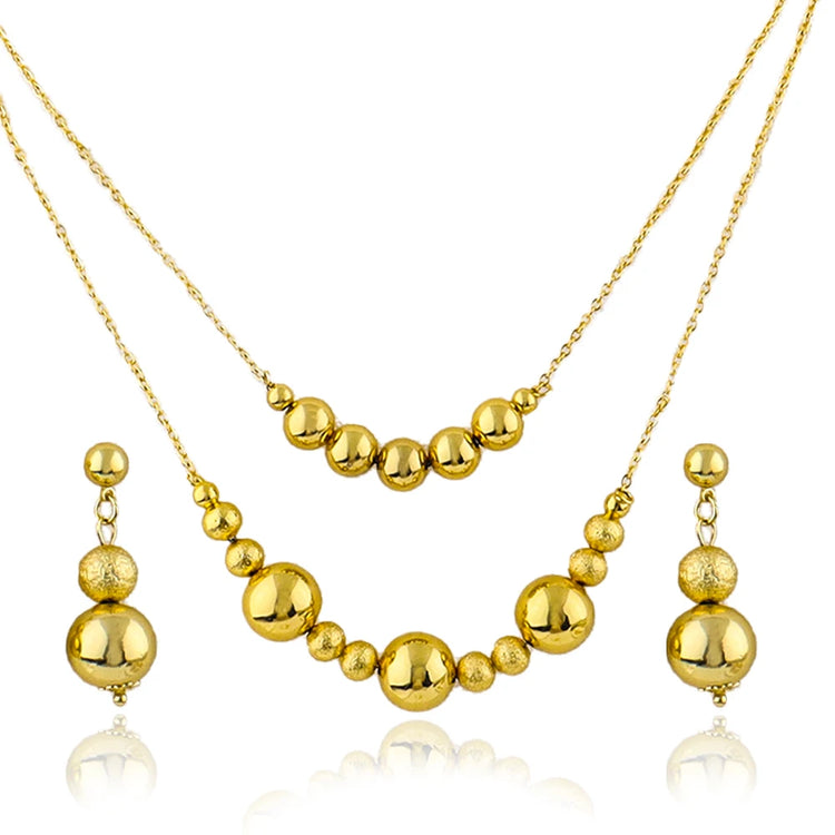 Tidal Vibes charm-necklace-earring-set-for-women-delicate-jewelry