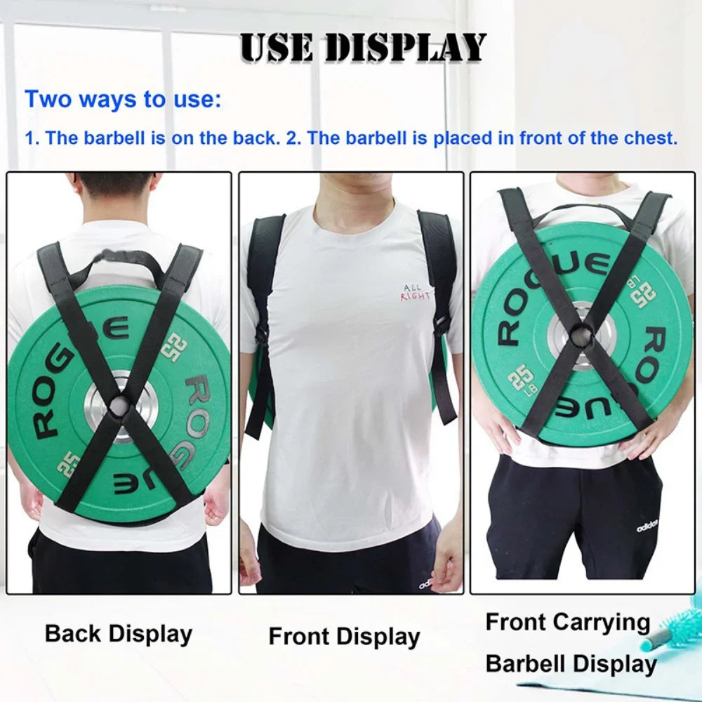 Tidal Vibes home-weight-training-weighted-vest-strap-barbell-plates
