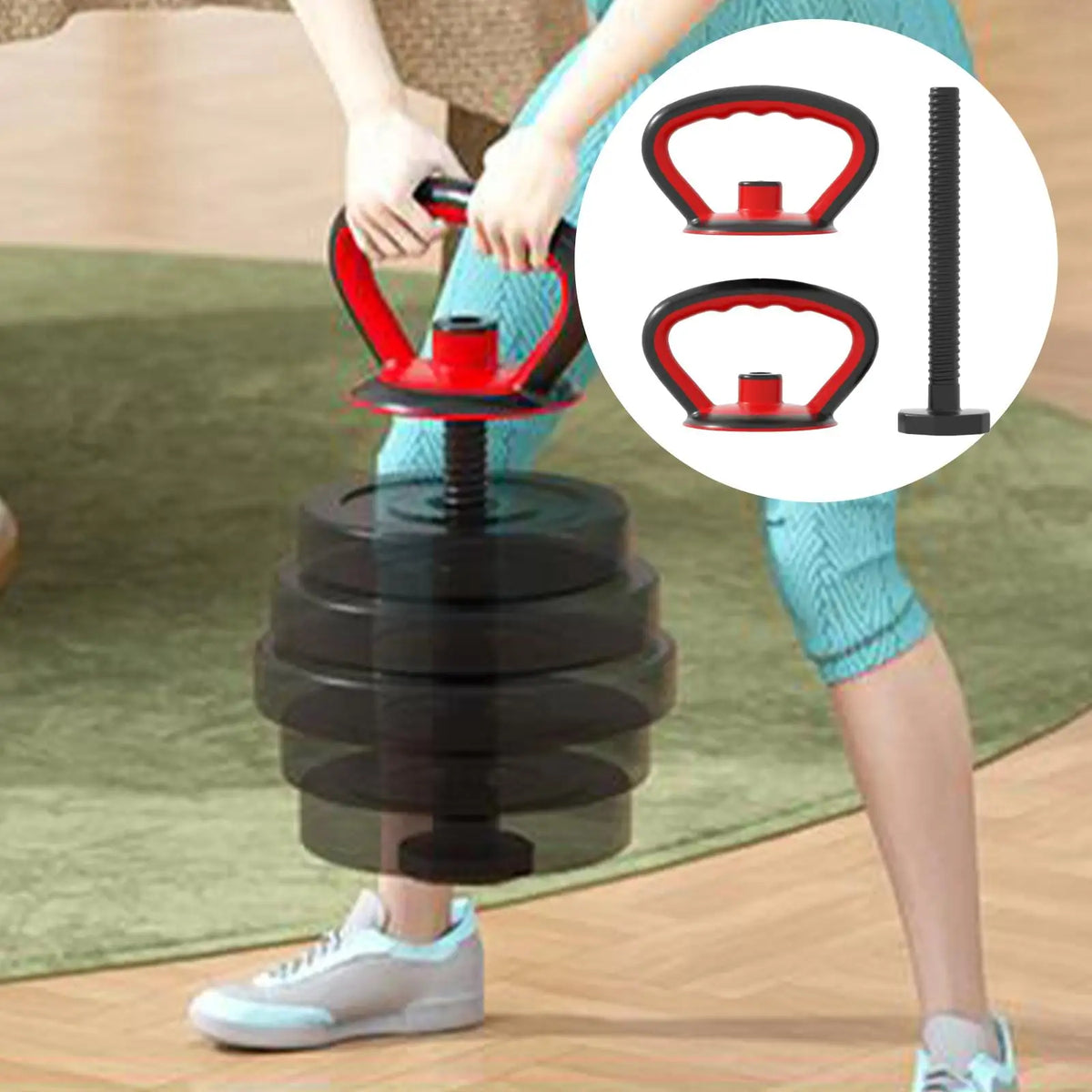 Tidal Vibes kettlebell-handle-weight-grip-dumbbell-push-up-kettlebell-grip-