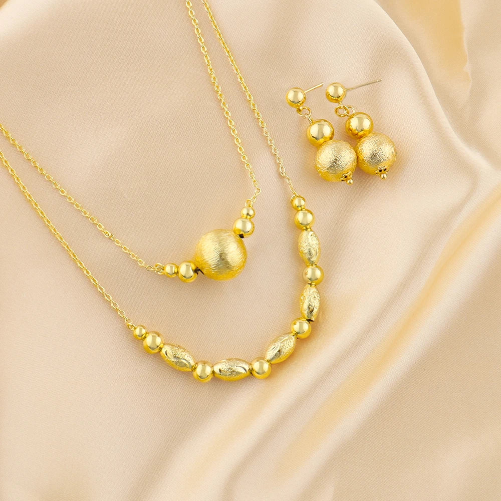 Tidal Vibes charm-necklace-earring-set-for-women-delicate-jewelry