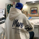 Tidal Vibes mens-oversized-hoodie-white-with-hat-5xl-hoodie