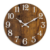 Tidal Vibes wooden-wall-clock-number-wall-clock-vintage-rustic-wood-wall-clock