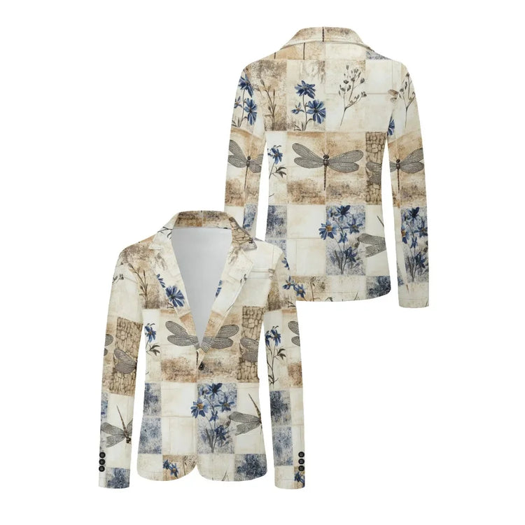 Tidal Vibes colorful-paisley-handsome-suit-classic-floral-one-buttons