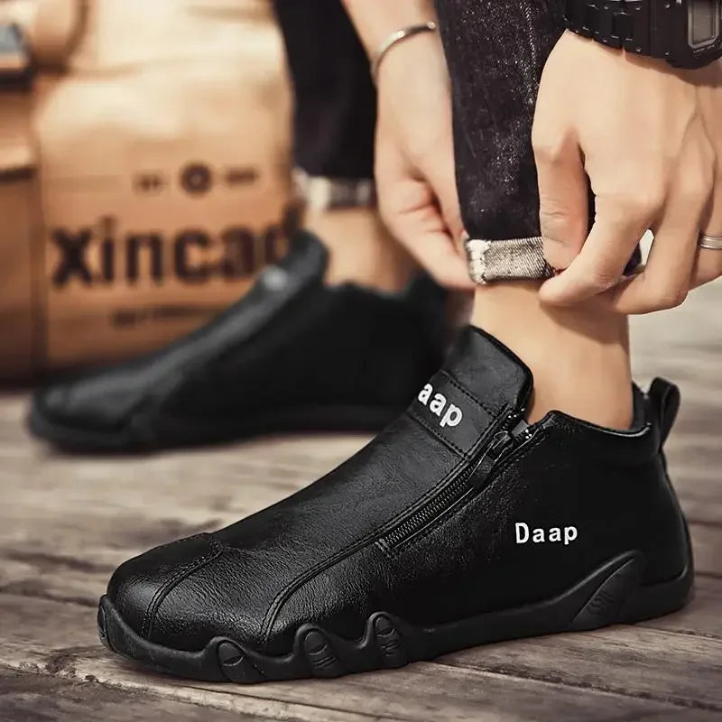 Tidal Vibes-2024-new-casual-shoes-for-men-luxury-round-toe-men-ankle