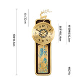 Tidal Vibes Minimalist Luxury Wall Clock Modern Decor