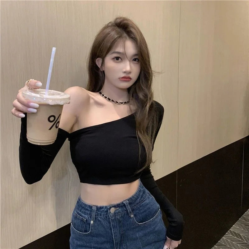 Tidal Vibes crop-top-t-shirts-korean-fashion-beautiful-lovely-pretty