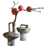 Tidal Vibes ceramic-vase-retro-nostalgic-rough-clay-pottery-vases-vintage-handmade-style