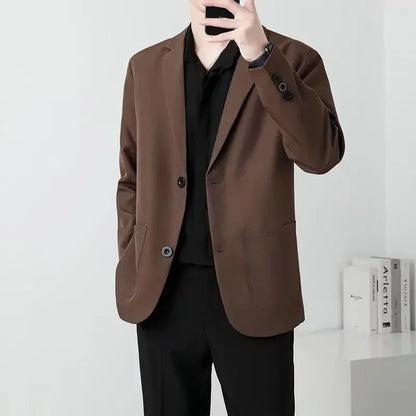 Tidal Vibes brown-oversize-plus-big-size-jacket-for-men-long