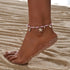 Tidal Vibes Vintage Layered Anklet Bracelets Women