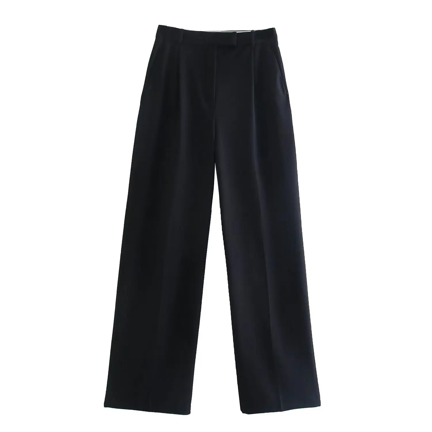 Tidal Vibes high-waist-wide-leg-pants-bla-loose-profional