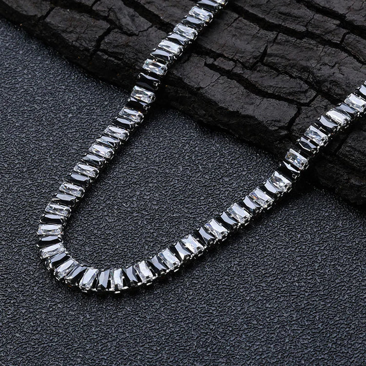 Tidal Vibes Tennis Necklace Set Women Girls Zircon