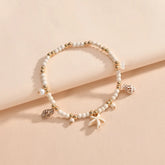 Tidal Vibes Vintage Layered Anklet Bracelets Women