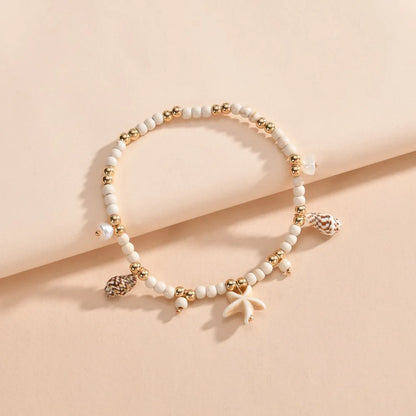 Tidal Vibes Vintage Layered Anklet Bracelets Women
