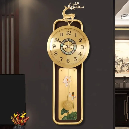 Tidal Vibes Minimalist Luxury Wall Clock Modern Decor