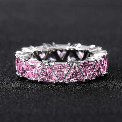 Tidal Vibes geometric-ring-simple-band-versatile-minimalist-hand-fashi