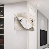 Tidal Vibes modern-wall-clocks-mechanism-silent-living-room-wall-clock